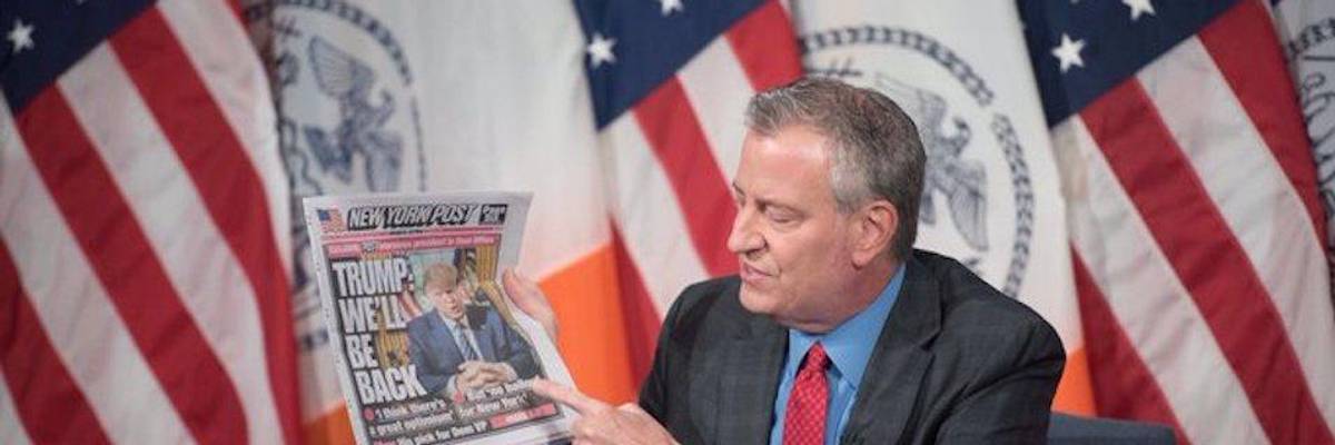 'What Kind of Human Being Sees the Suffering Here... and Does That?': NYC Mayor Slams Trump Over Covid-19 Relief