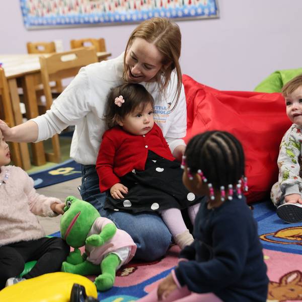 New York City Mayor-Elect Zohran Mamdani Visits Childcare Center In Manhattan