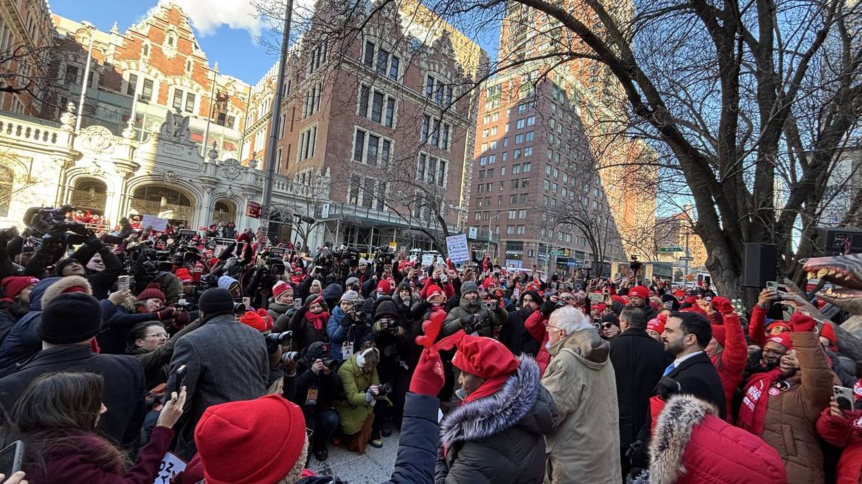 'Now Is Your Time of Need': Bernie Sanders, Mayor Mamdani Join Striking Nurses in NYC