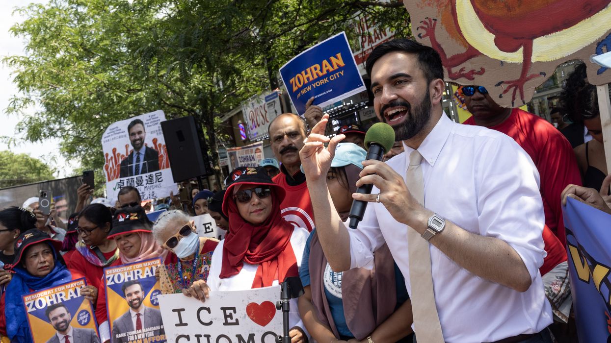 New York City mayoral candidate Zohran Mamdani