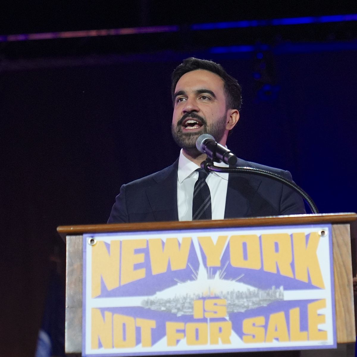 New York City mayoral candidate Zohran Mamdani