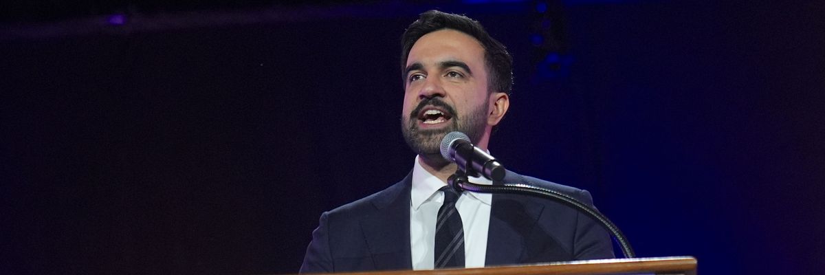 New York City mayoral candidate Zohran Mamdani