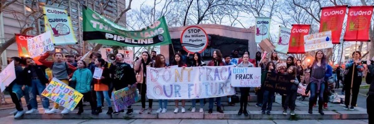 Major Victory for Climate Campaigners as NY Gov. Cuomo Rejects 'Dangerous' Williams Pipeline