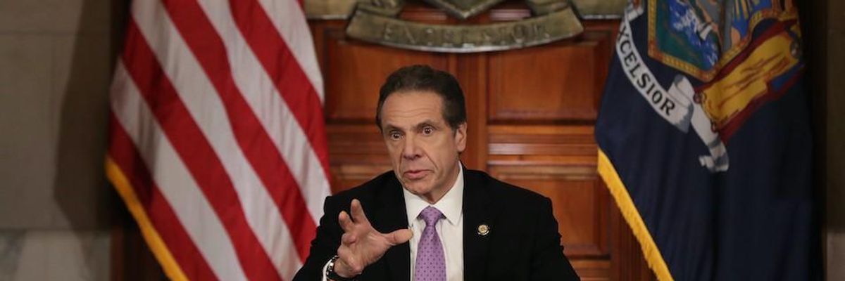 Governor Cuomo: Avoid Budget Cuts by Not Rebating Stock Sales Tax to Wall Street