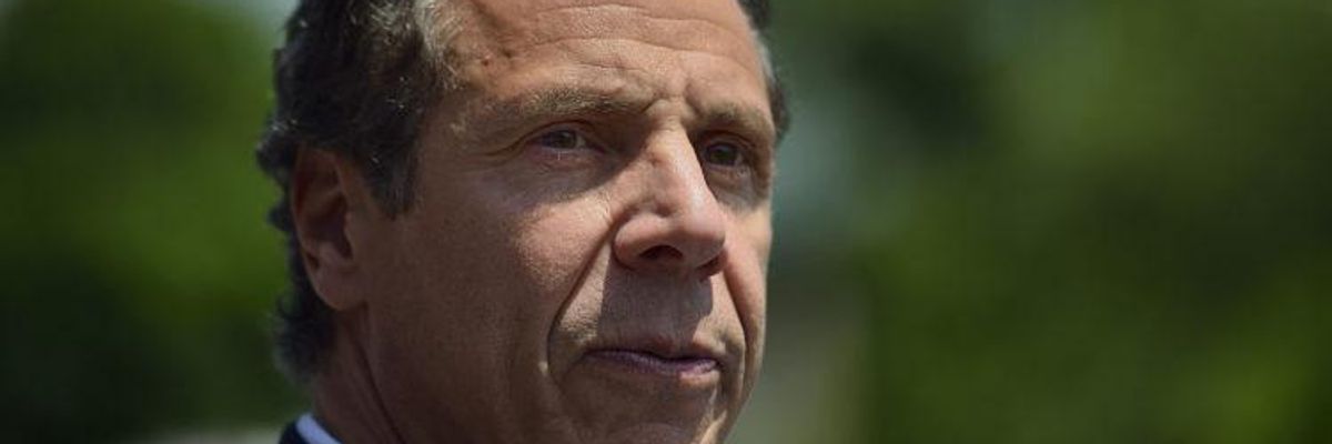 New York Democrats Anoint Cuomo As Chair As Clinton Delegate Strikes Sanders Delegate With Cane