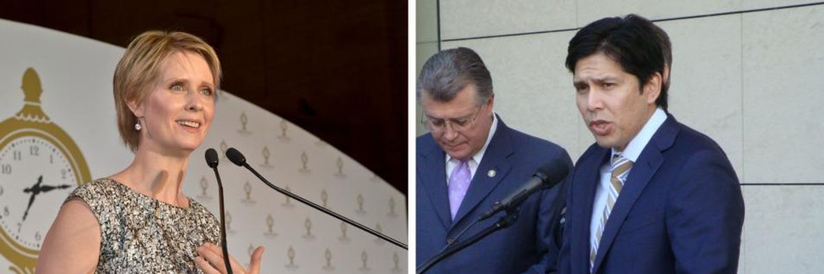 For Their 'Bold' Climate Platforms, Progressive Challengers in NY and Calif. Democratic Primary Fights Win Key Endorsements