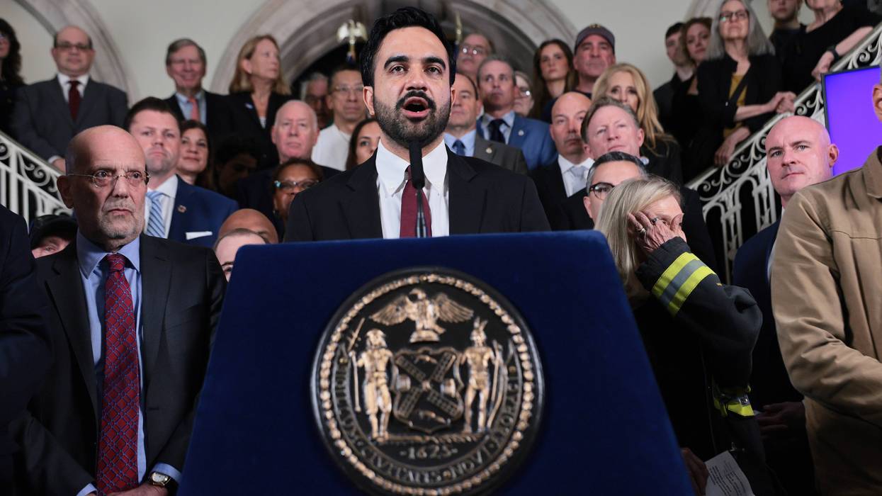 New York Mayor Zohran Mamdani Holds A City Hall Press Conference Ahead Of 9/11 Anniversary