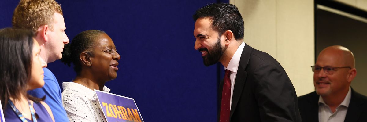 New York mayoral candidate Zohran Mamdani