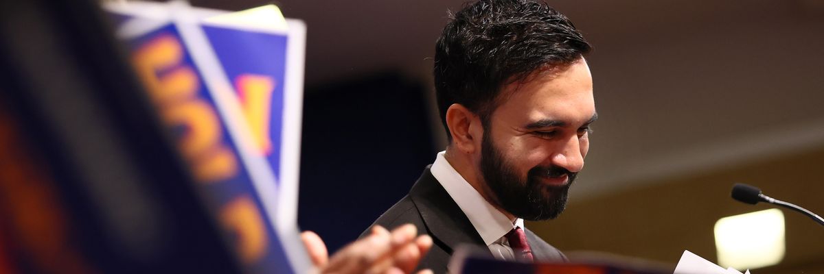 New York mayoral candidate Zohran Mamdani