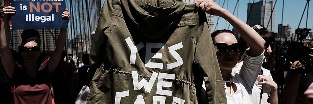 Hundreds of Thousands Take to Streets to Protest Trump's 'Zero-Humanity' Policies