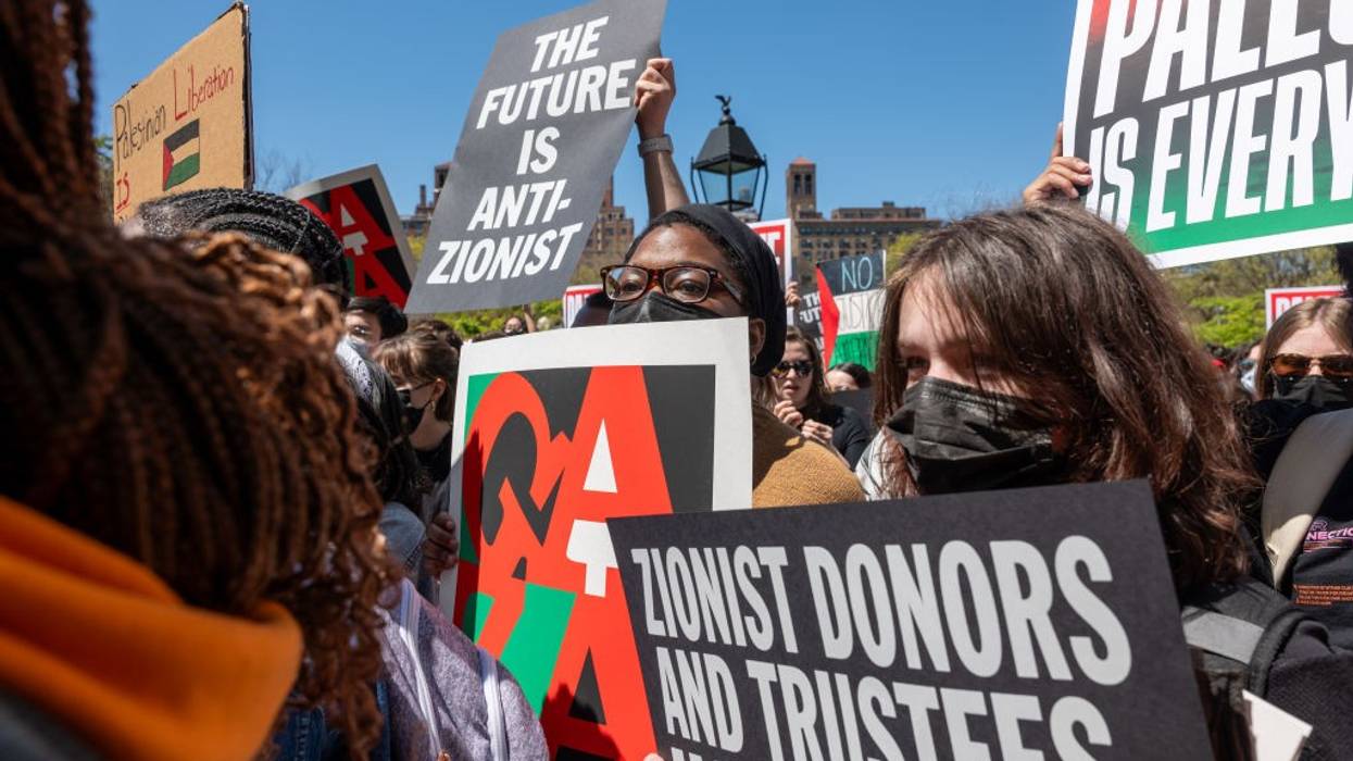 New York University students and faculty protest Israel's war on Gaza