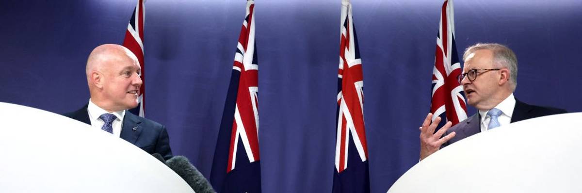 Canada, Australia, and New Zealand PMs Do What Biden Won't: Demand Gaza Cease-Fire