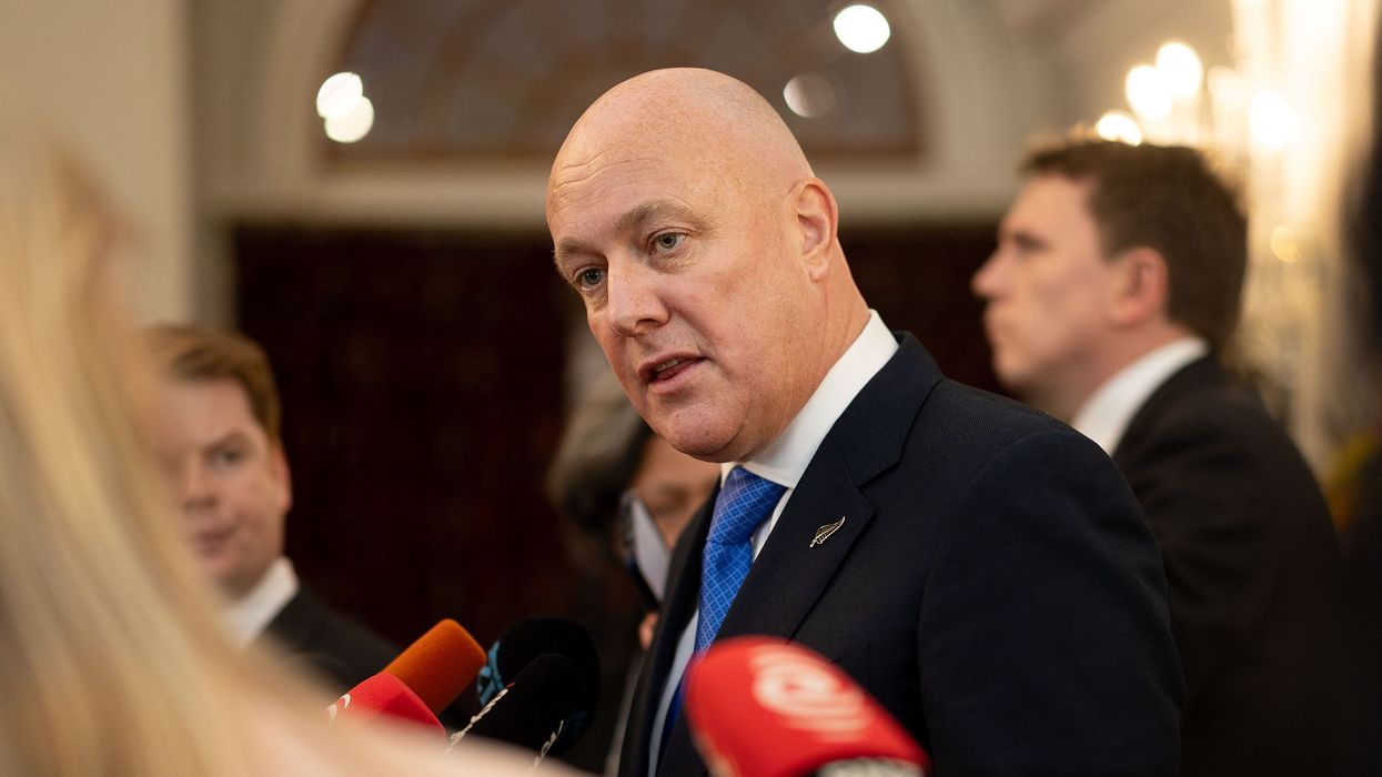 New Zealand Prime Minister Christopher Luxon