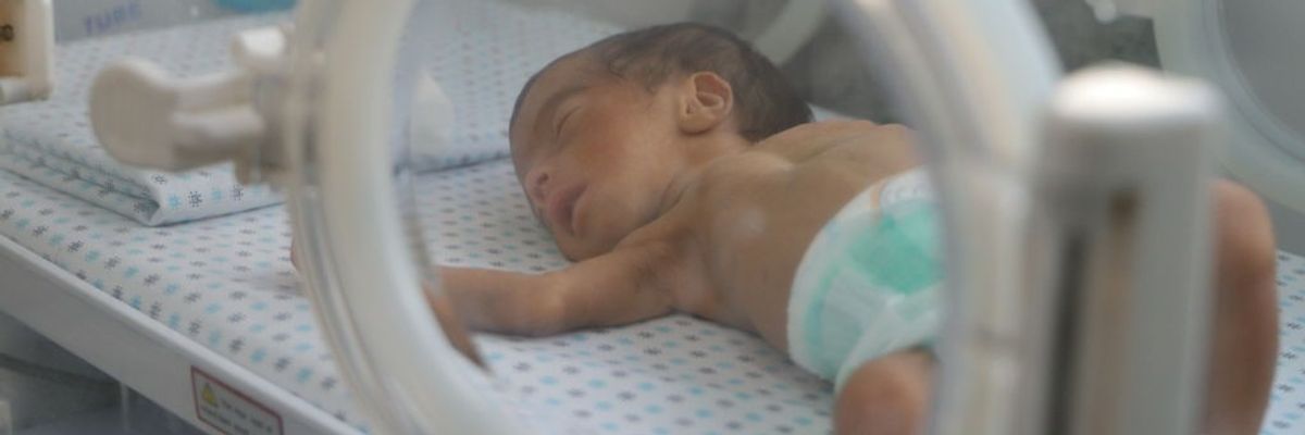 Newborn babies in Gaza face the risk of death after Israel blocks aid access