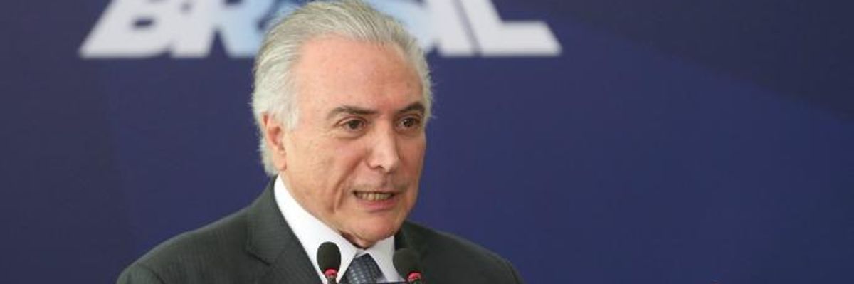 Safe with 'Oligarchs and Imperialists' in US, Brazil's New President Admits Coup Plot