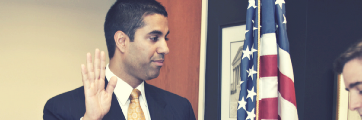 New FCC Chairman Ajit Pai Is Off to an Orwellian Start