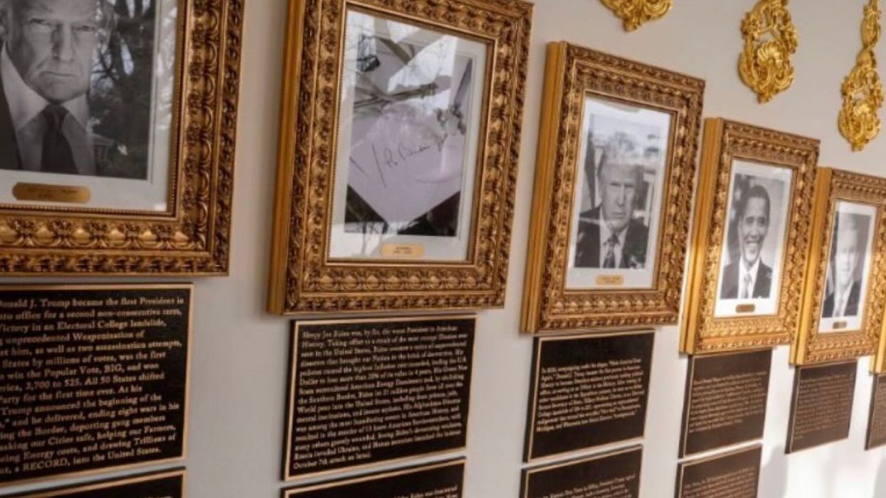 Newly revisionist, still tacky Presidential Wall of Shame