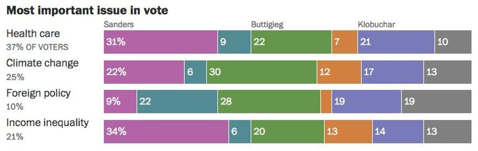 NH most important issue in vote