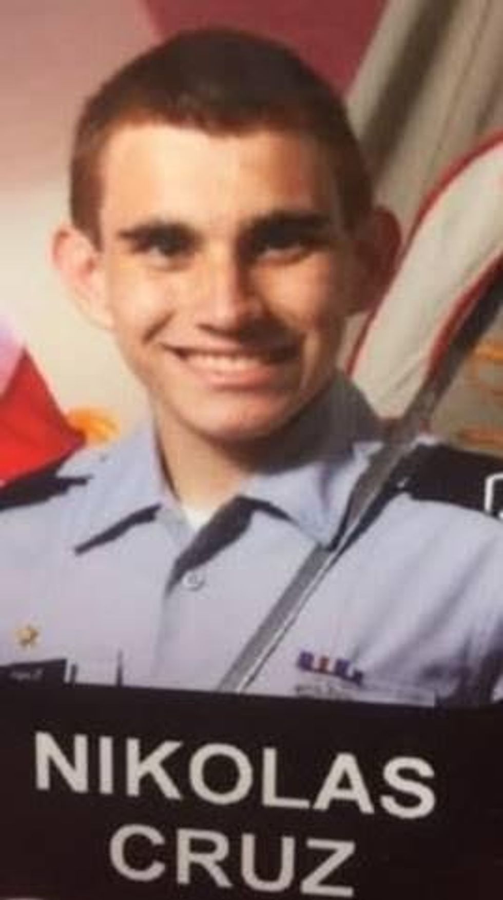 Nikolas Cruz in his JROTC uniform