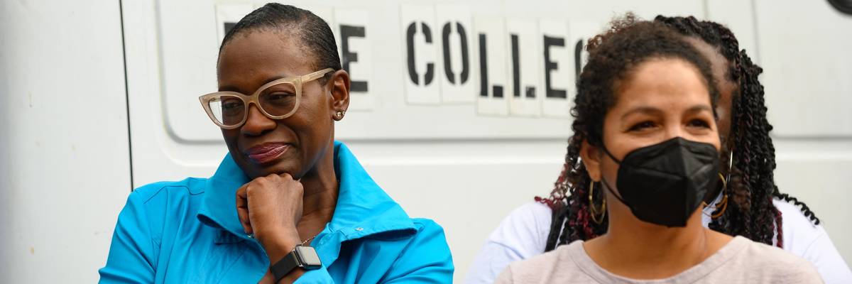 Nina Turner in Cleveland