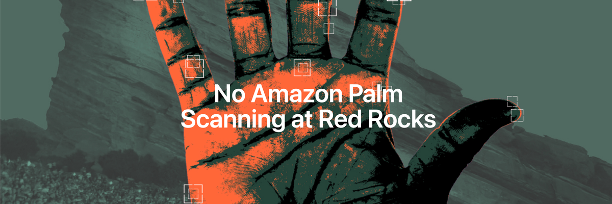 No Amazon Palm Scanning Red Rocks