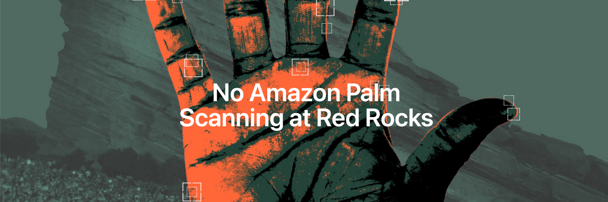 No Amazon Palm Scanning Red Rocks