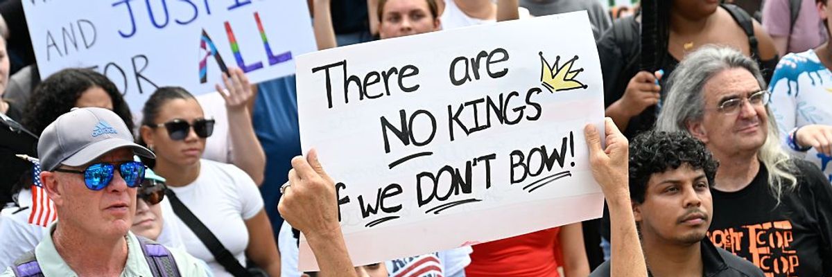 No Kings Day in Charlotte