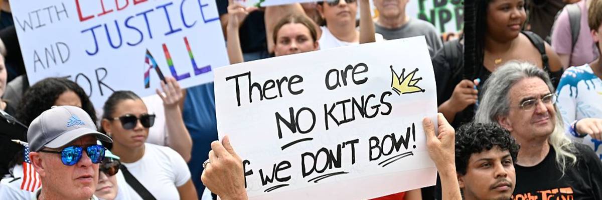 No Kings Day in Charlotte