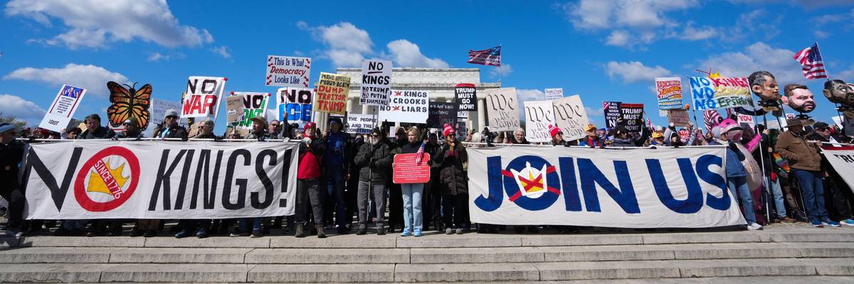 No Kings demo in DC