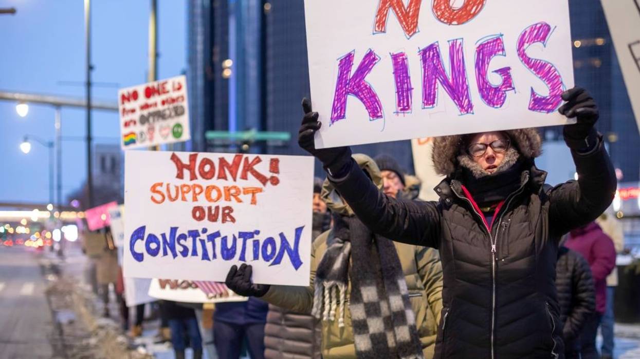 No Kings on Presidents Day Protest