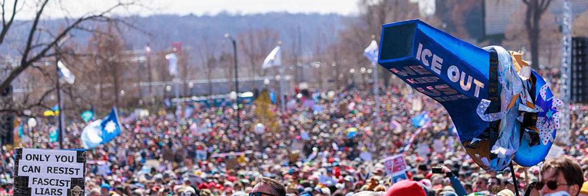 No Kings protest in Saint Paul