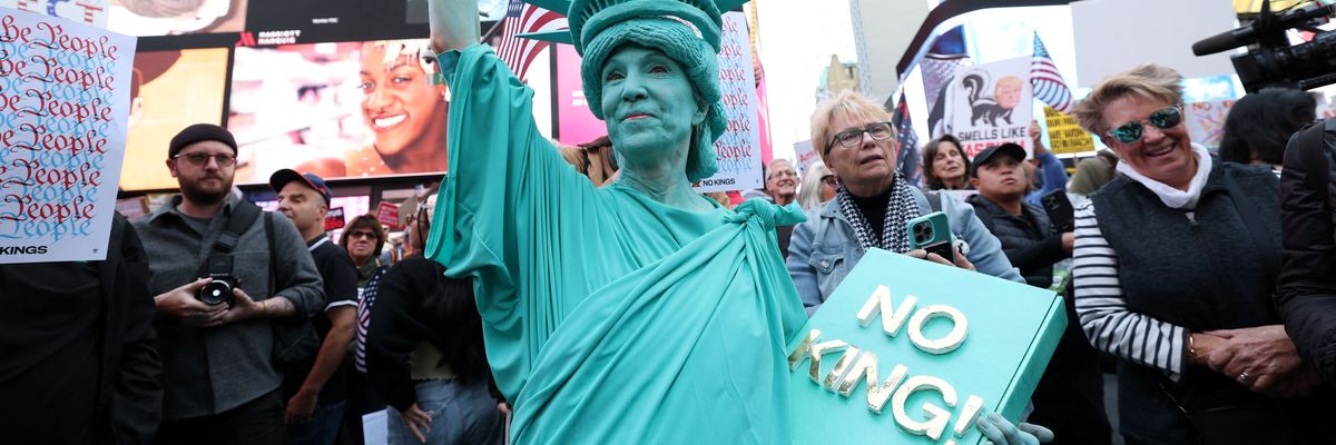 No Kings protest
