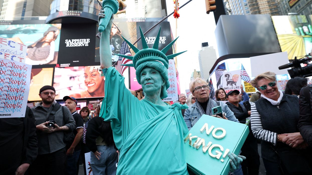 No Kings protest