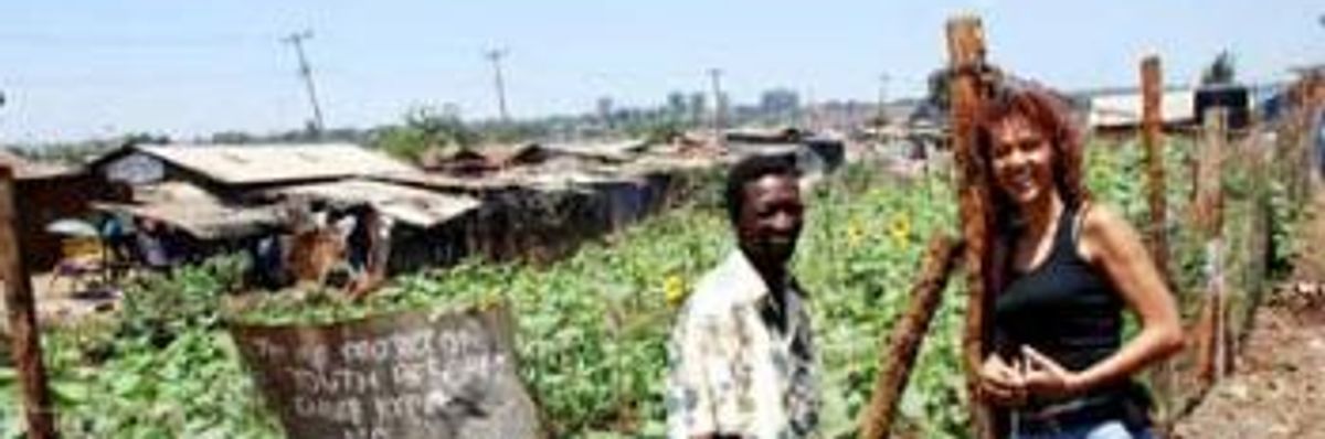 Organic Farm Blossoms in Kenya's Largest Slum