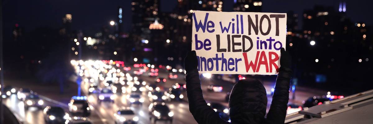 "No War With Iran" Protests Held Across The Country