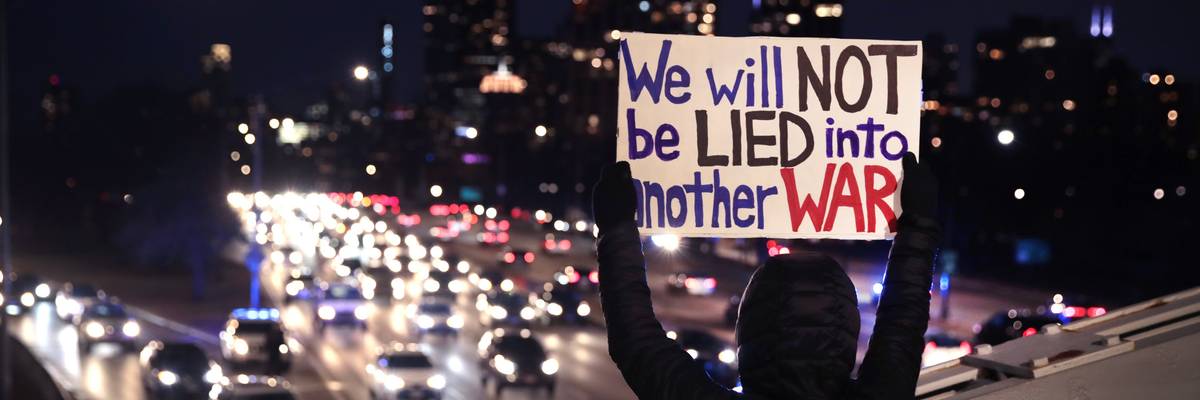 "No War With Iran" Protests Held Across The Country