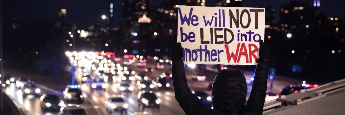 "No War With Iran" Protests Held Across The Country