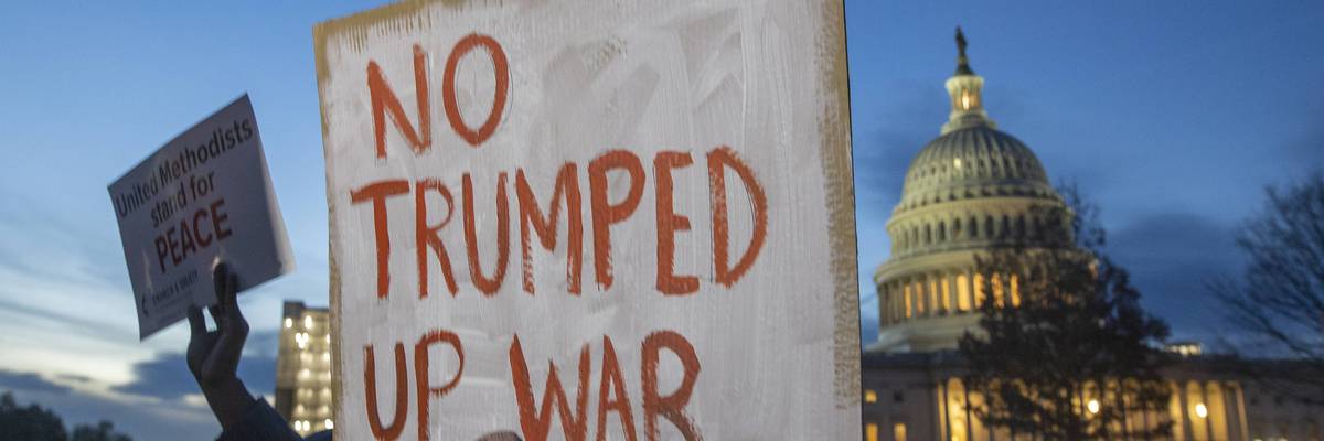 "No War With Iran" Protests Held Across The Country