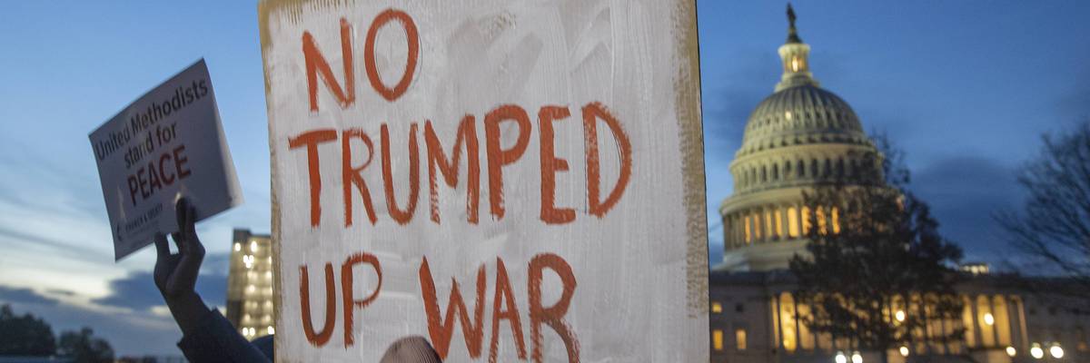 "No War With Iran" Protests Held Across The Country