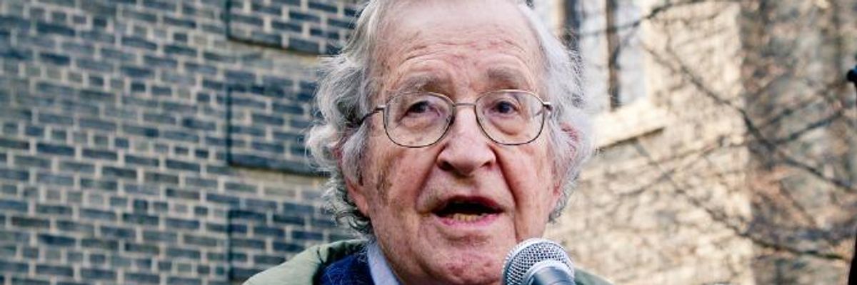 Those Who Failed to Recognize Trump as 'Greater Evil' Made a 'Bad Mistake': Chomsky