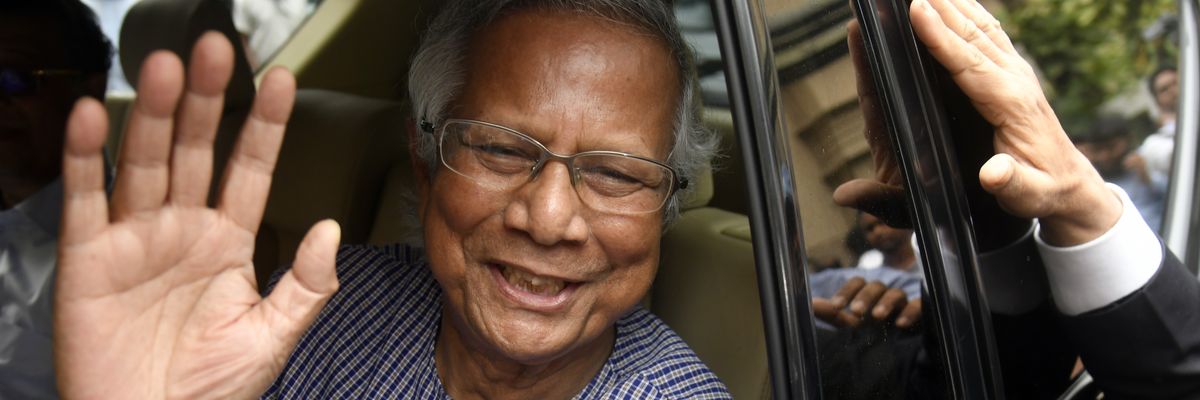 Nobel laureate Muhammad Yunus
