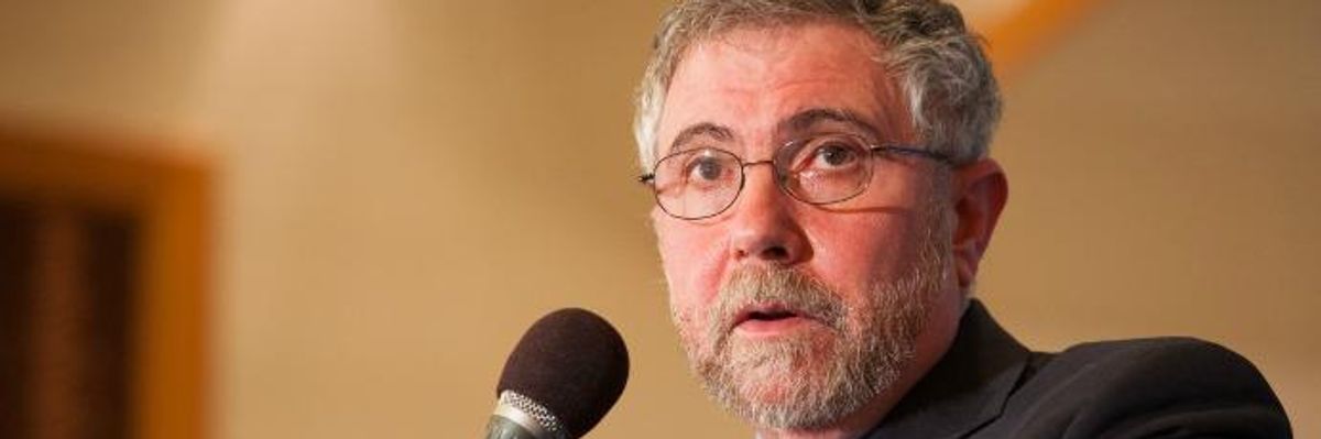 A CIA Source Has Informed Me that Paul Krugman Voted 100 Times for Hillary Clinton