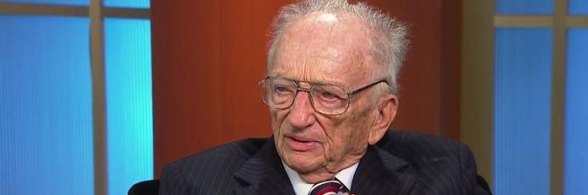 99-Year-Old Nuremberg Prosecutor Calls Trump's Detention of Children a 'Crime Against Humanity'