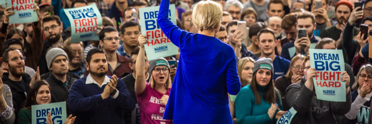 Elizabeth Warren Just Seven Days Ago: Joe Biden 'A Big Risk' Who 'Will Not Meet This Moment'