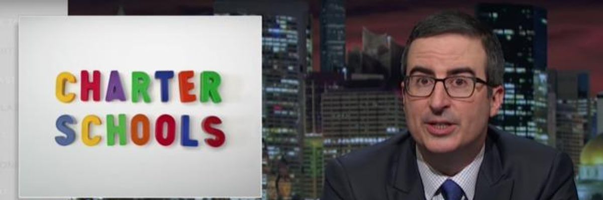 John Oliver Slams Charter Schools And His Critics Totally Miss The Point