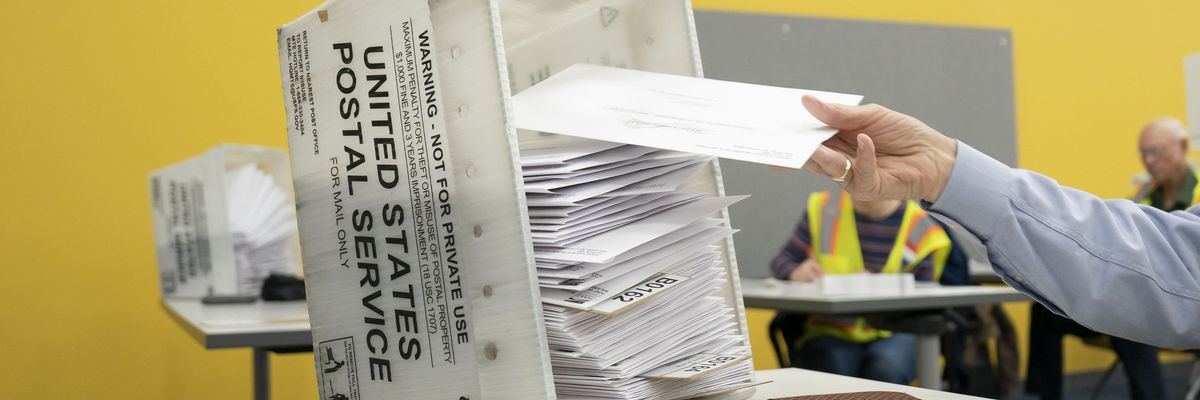 North Carolina Board Of Elections Test Voting Machines Ahead Of Election