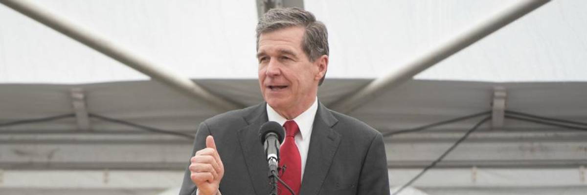 Vetoing Anti-Abortion Bill, North Carolina's Governor Pushes Back Against Right-Wing 'Propaganda'