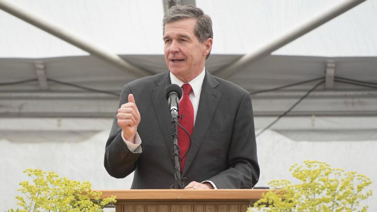 North Carolina Gov. Roy Cooper, a Democrat, vetoed three anti-LGBTQ+ bills on July 5, 2023.