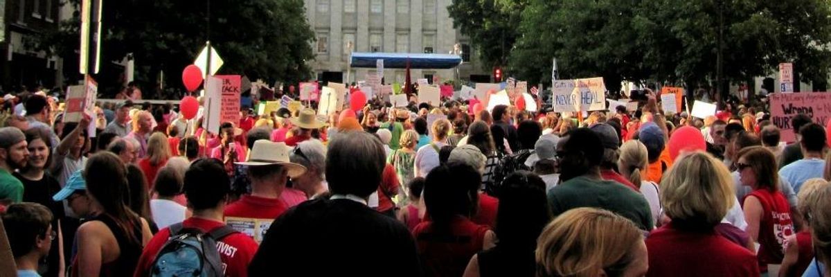 North Carolina's Moral Monday movement has been tens of thousands into the streets to protest the repressive policies passed by the GOP government.