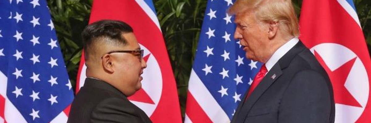 'Better Than Threats of Nuclear War': Trump Vows to End US War Games After Summit With North Korea's Kim Jong Un